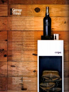 CEPA wine coaster